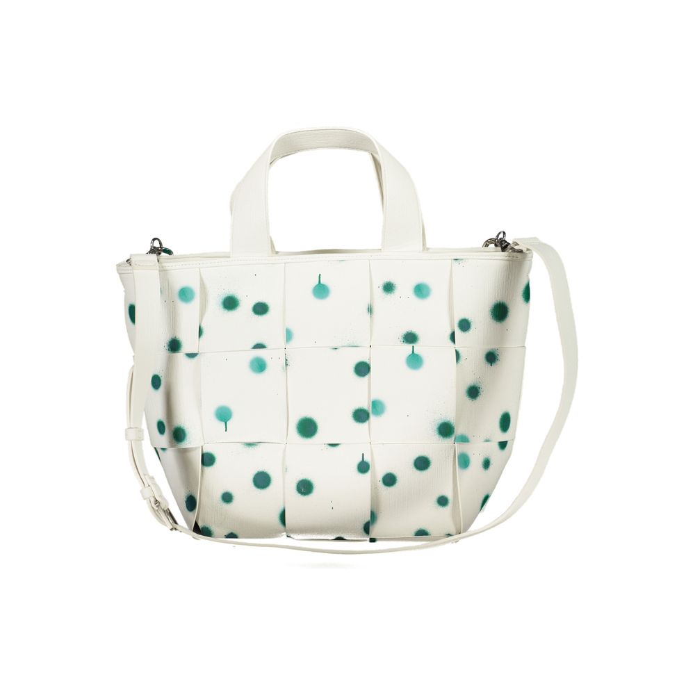 Sac à main Desigual blanc en polyuréthane pour femme