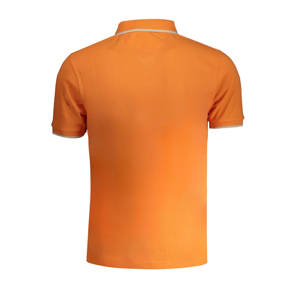 Polo pour homme en coton La Martina Arancione