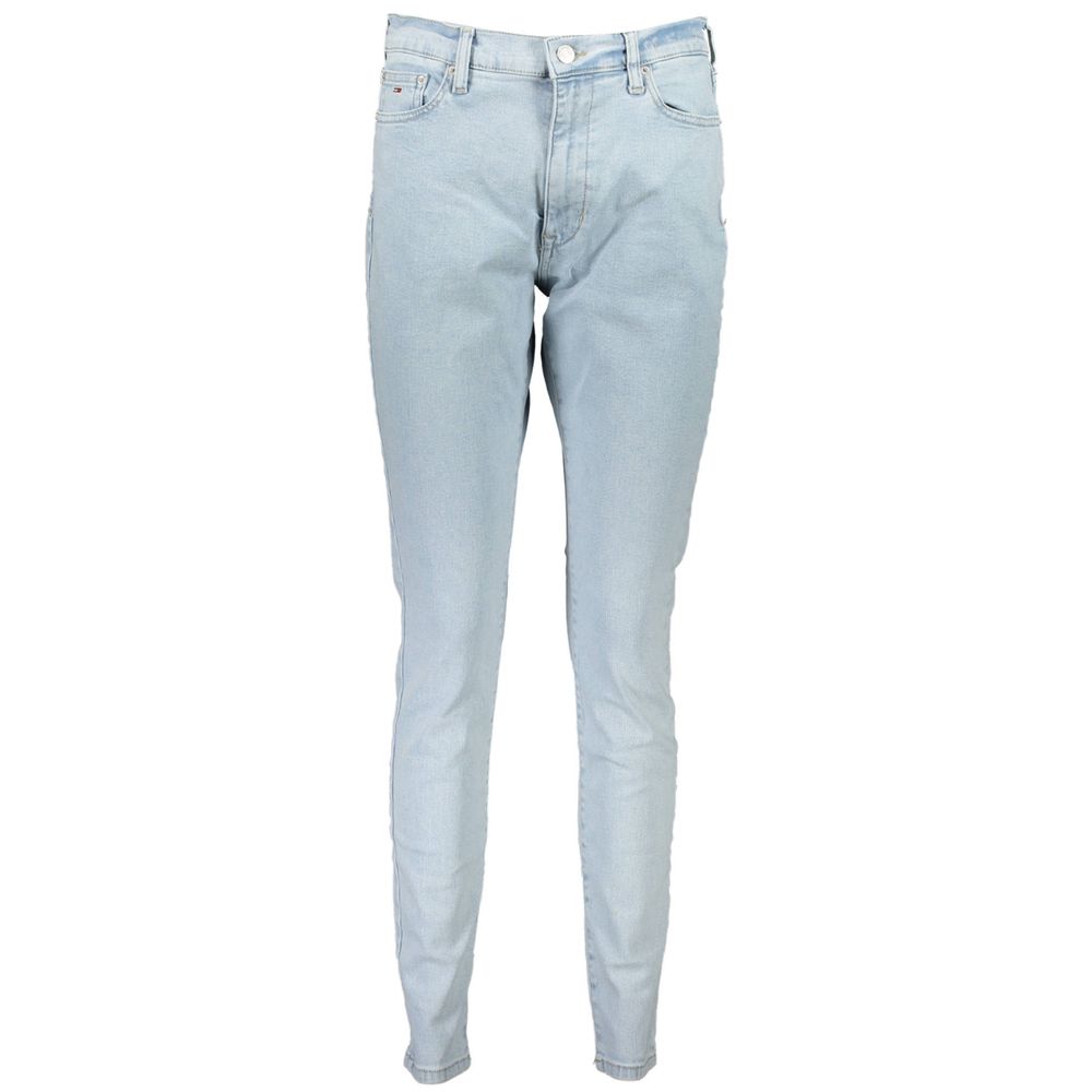 Jean en coton Azzurro pour femme Tommy Hilfiger