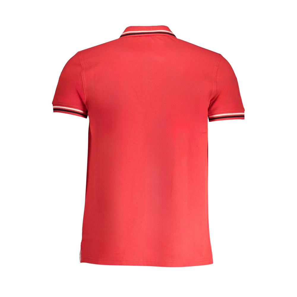 Polo Cavalli Class en Coton Rouge pour Homme