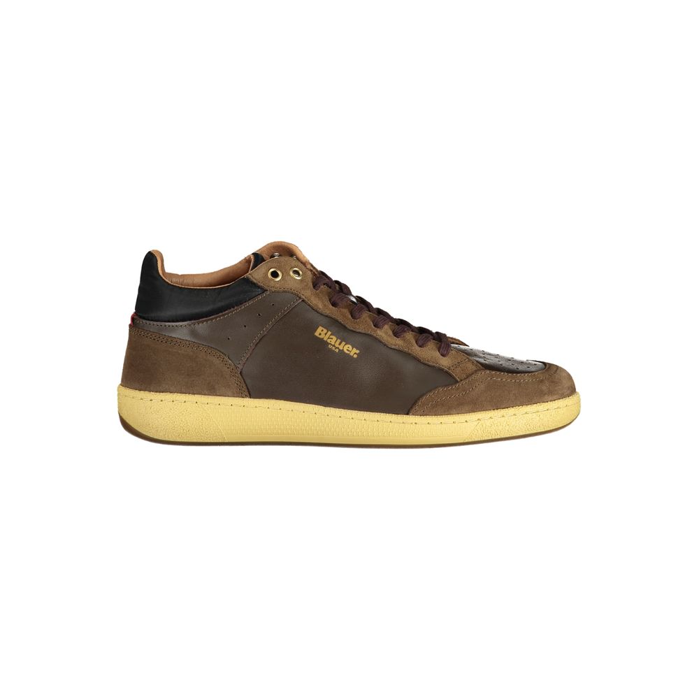 Baskets en cuir Blauer Marrone pour homme