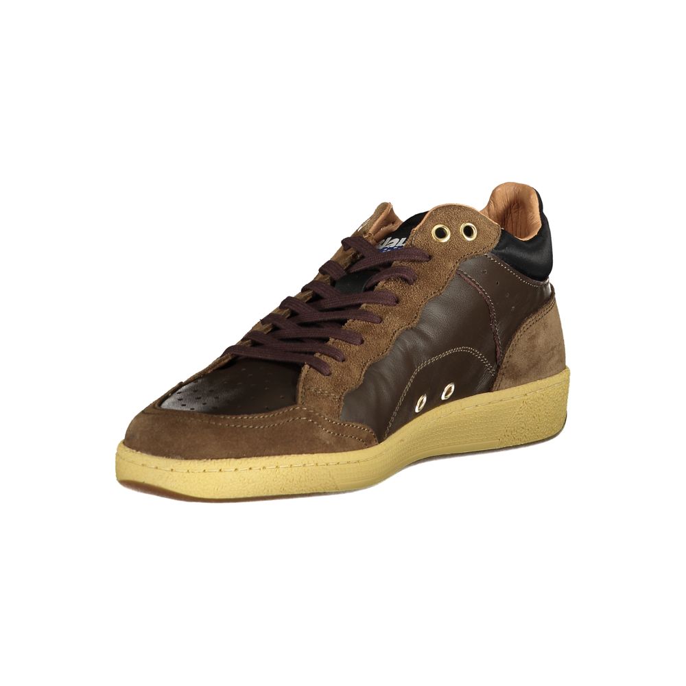 Baskets en cuir Blauer Marrone pour homme