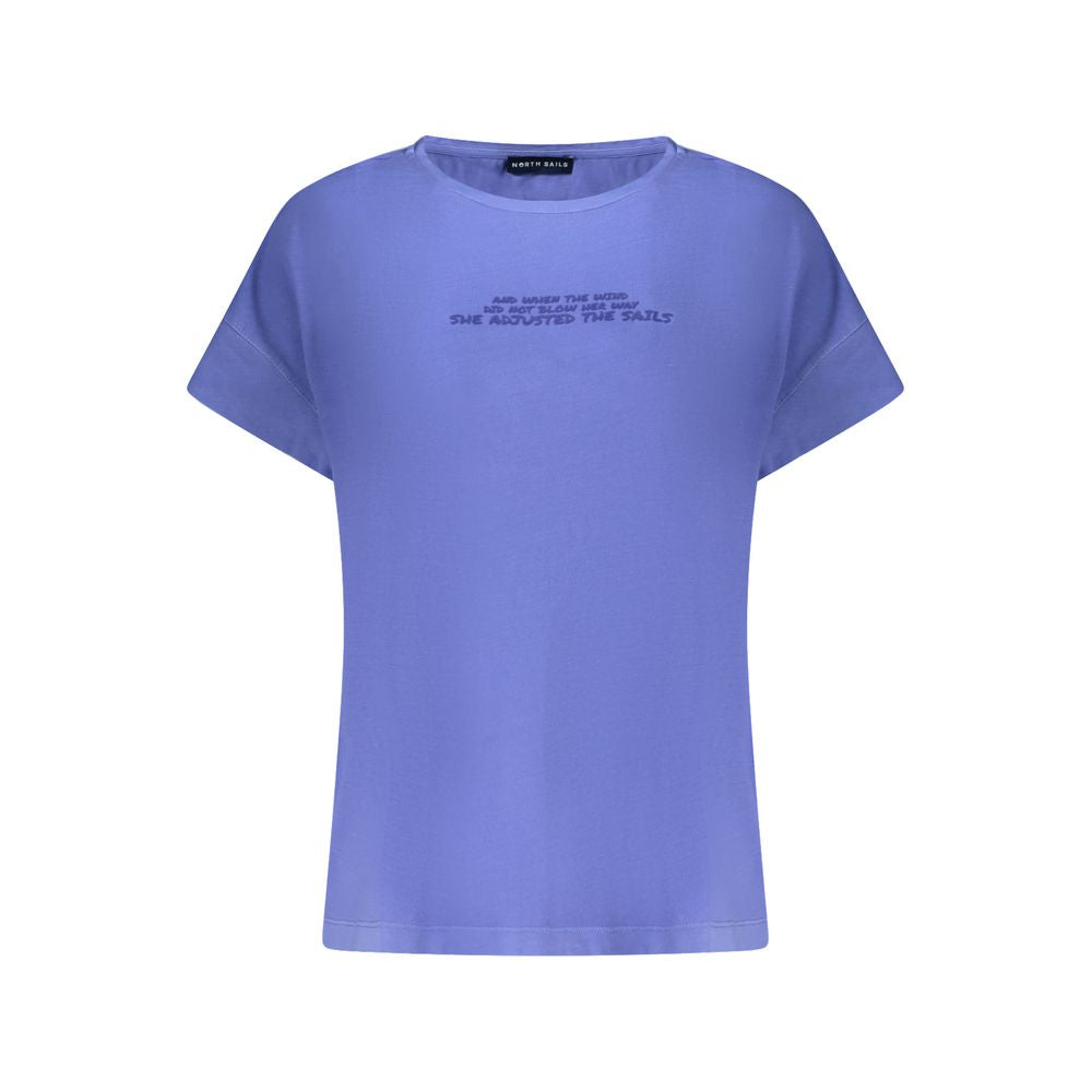 T-shirt femme en coton bleu North Sails