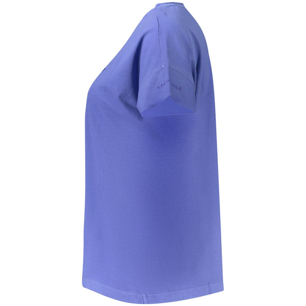 T-shirt femme en coton bleu North Sails