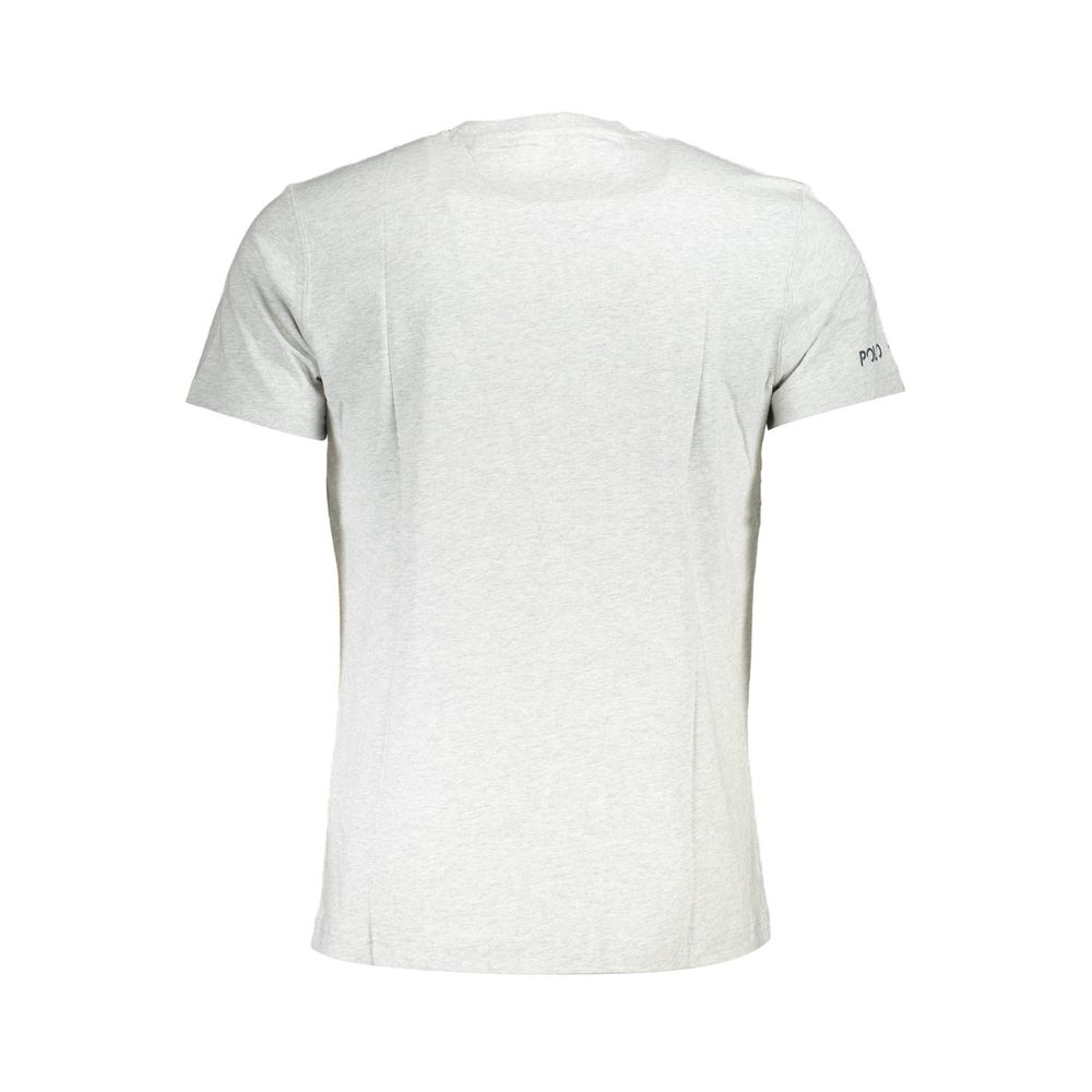 T-shirt homme en coton gris La Martina