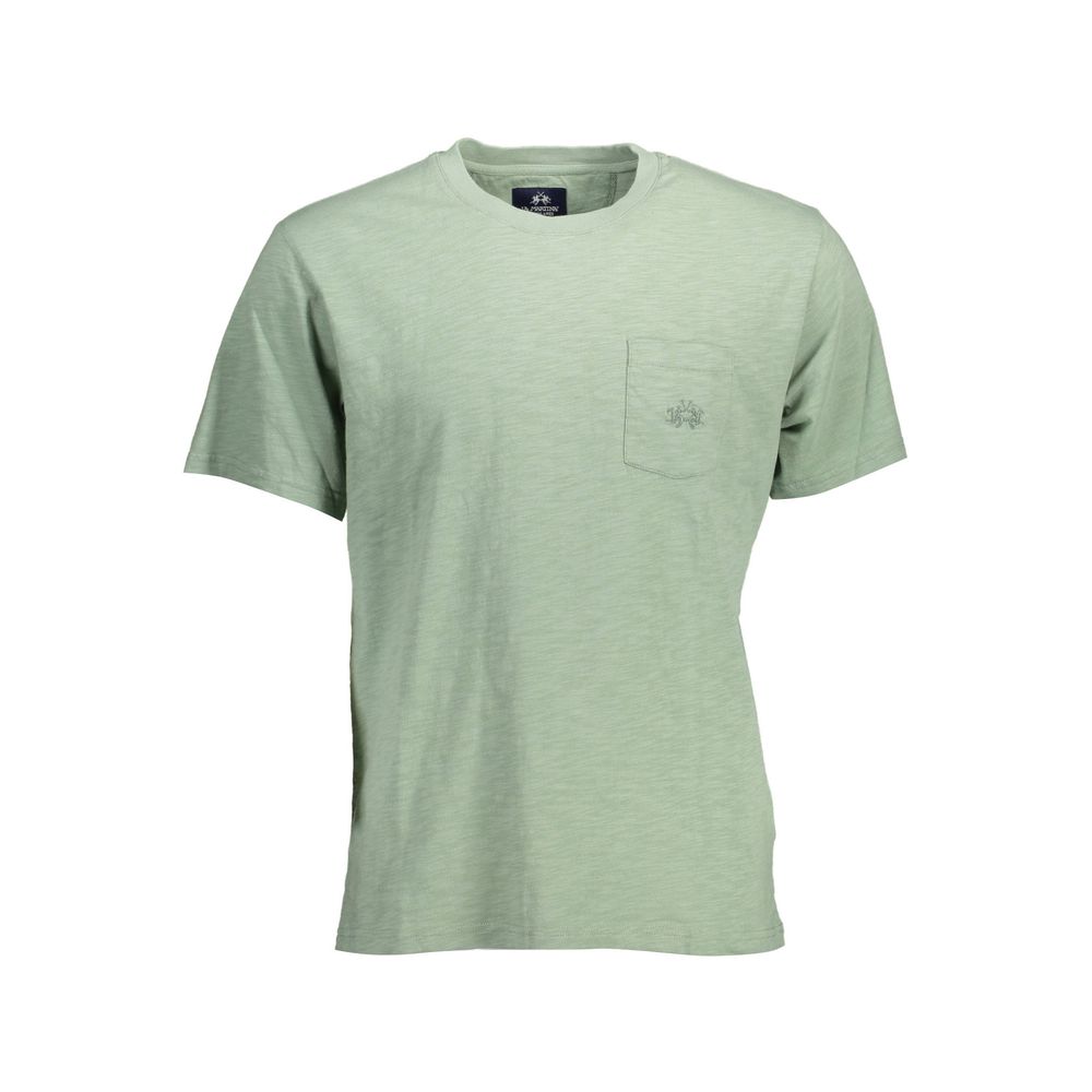 T-shirt homme La Martina Verde en coton