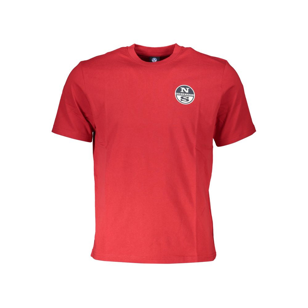 T-shirt homme en coton North Sails Rosso