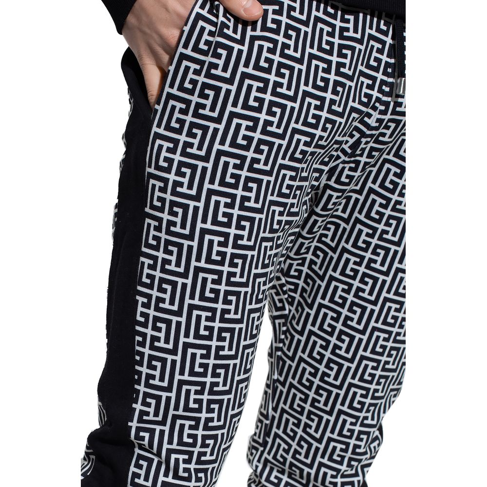 Balmain – Schwarze Jeans und Hose aus Baumwolle