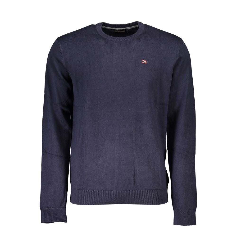 Pull homme en coton bleu Napapijri