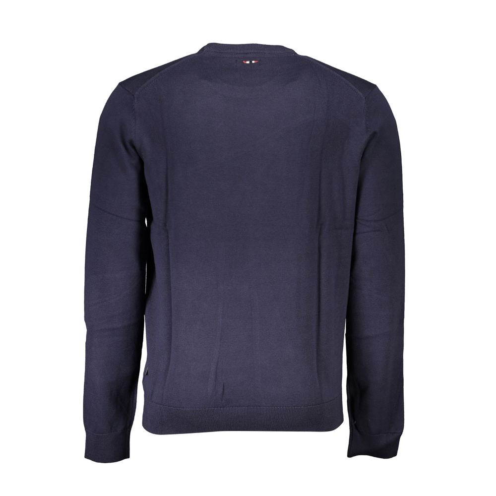 Pull homme en coton bleu Napapijri