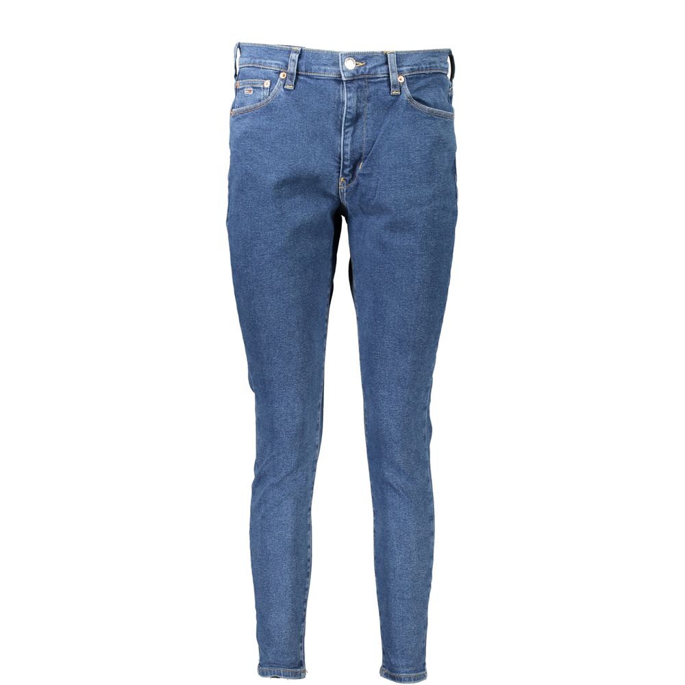 Jean skinny en coton bleu Tommy Hilfiger pour femme