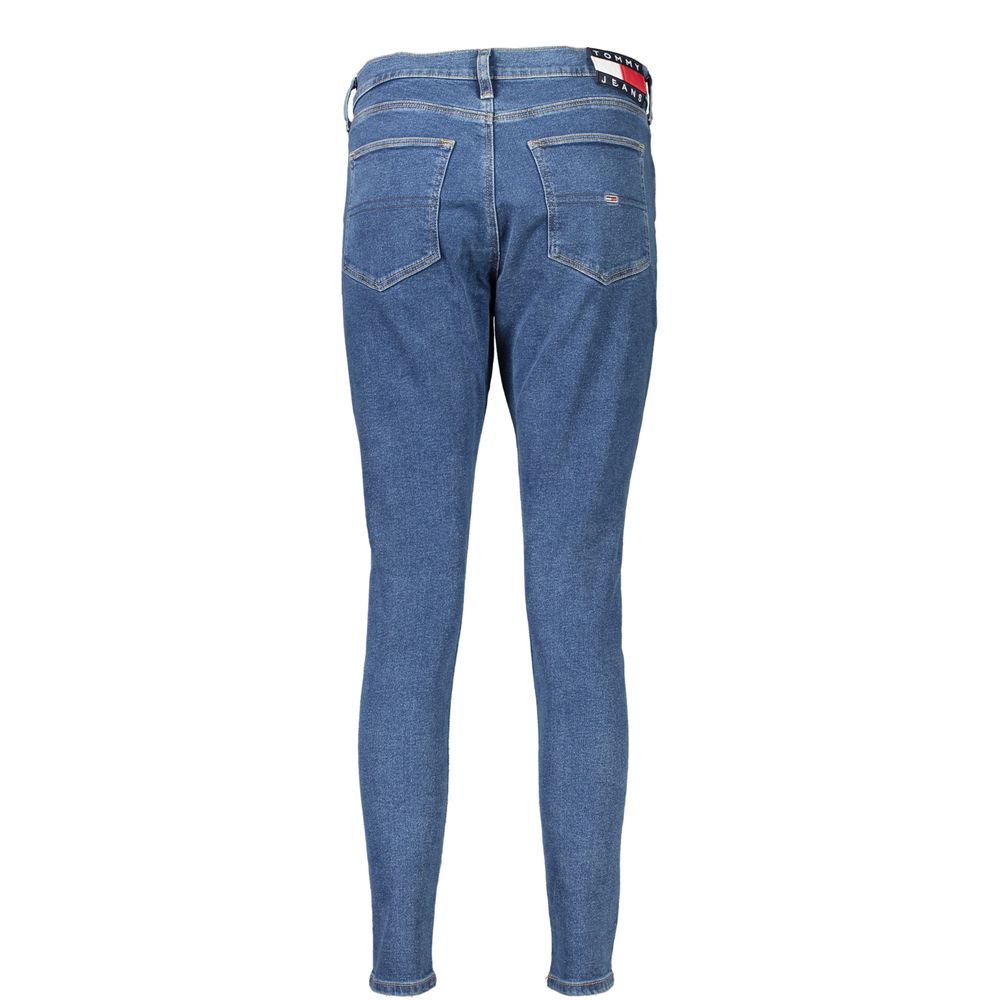 Jean skinny en coton bleu Tommy Hilfiger pour femme