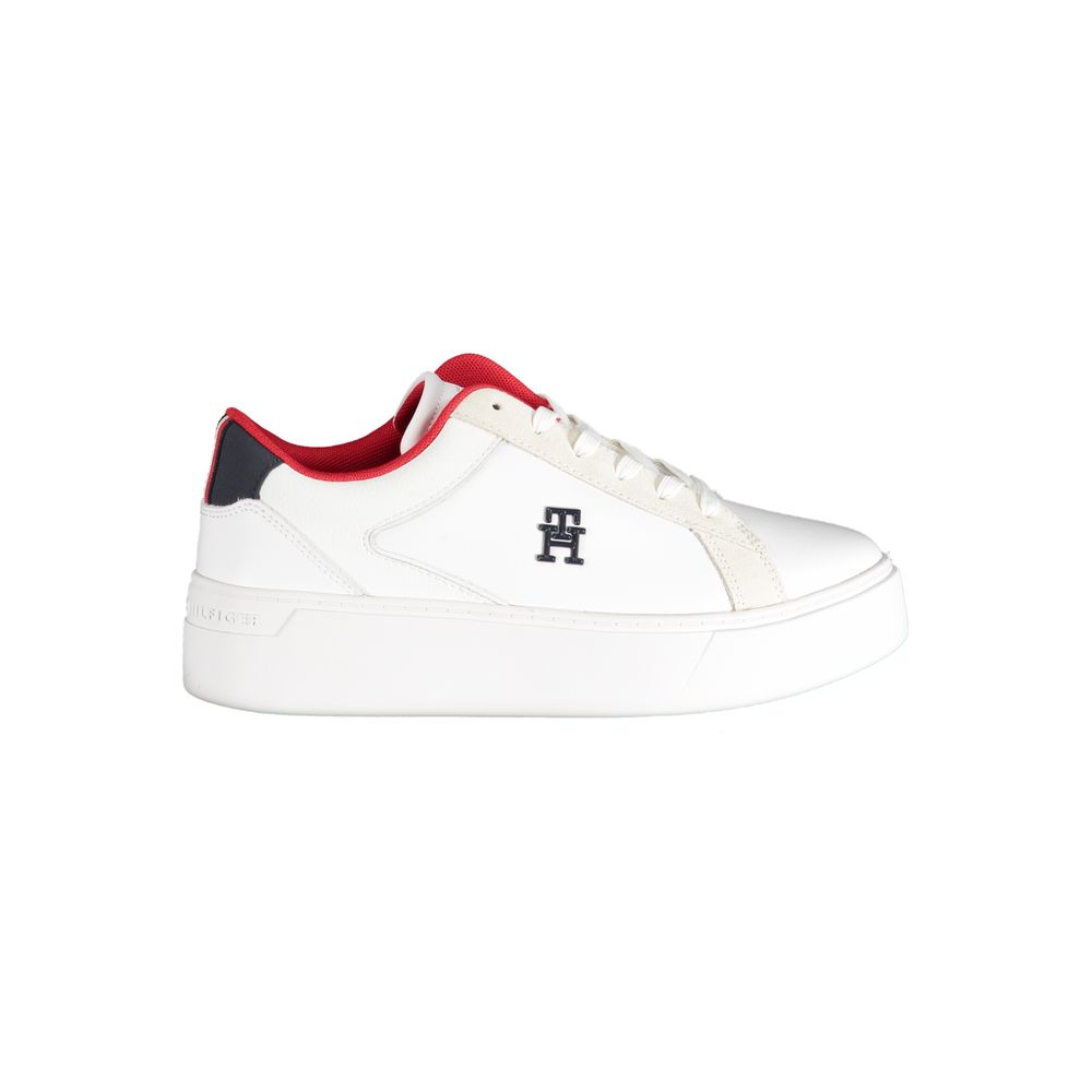 Baskets Tommy Hilfiger en polyuréthane blanc pour femme