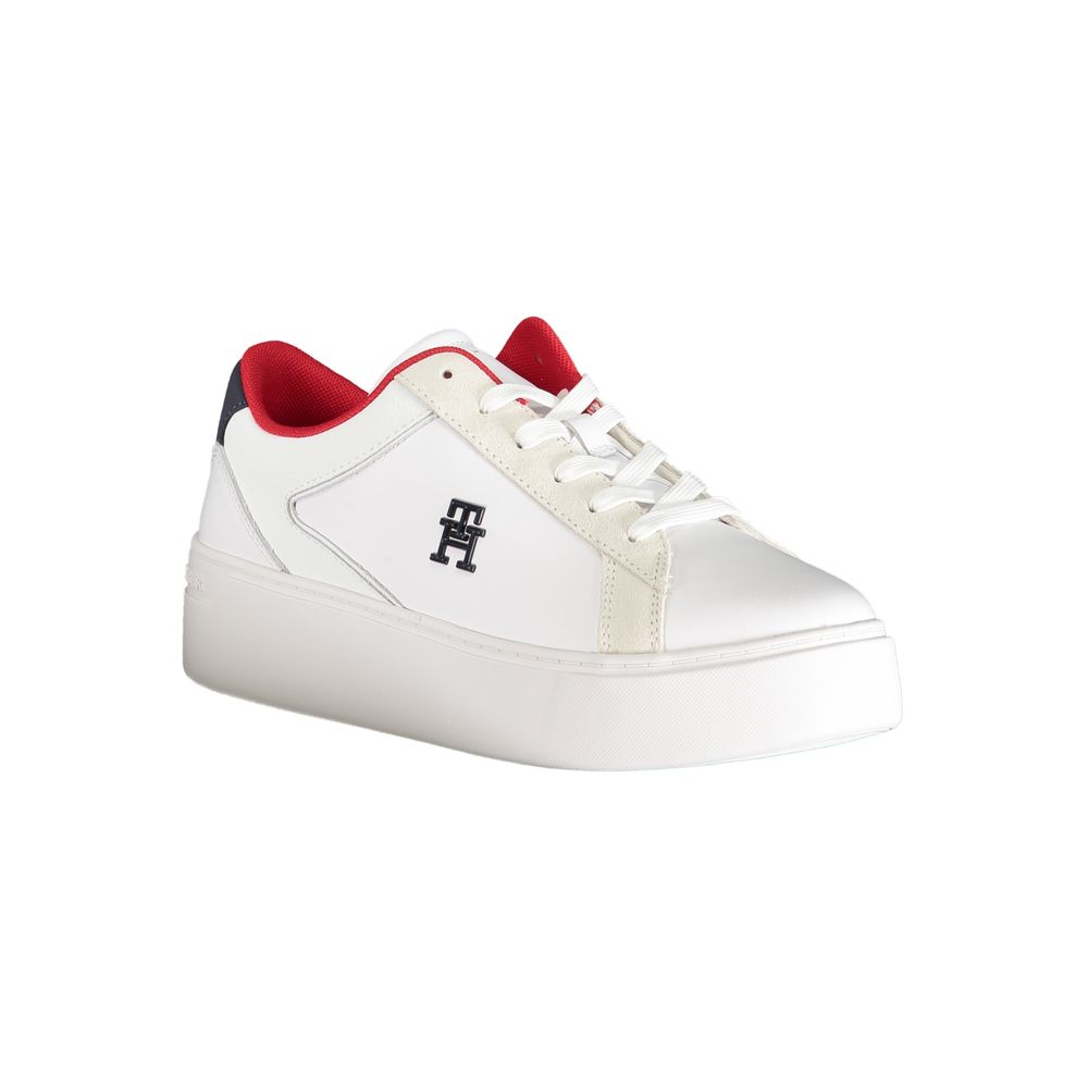 Baskets Tommy Hilfiger en polyuréthane blanc pour femme
