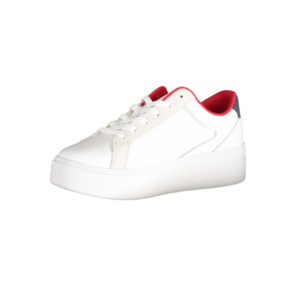 Baskets Tommy Hilfiger en polyuréthane blanc pour femme