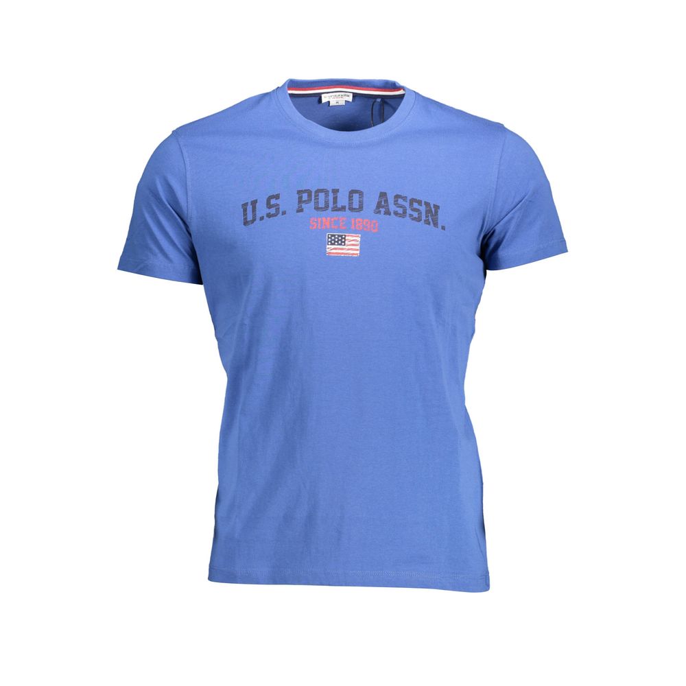 U.S. POLO ASSN. T-shirt bleu en coton pour homme