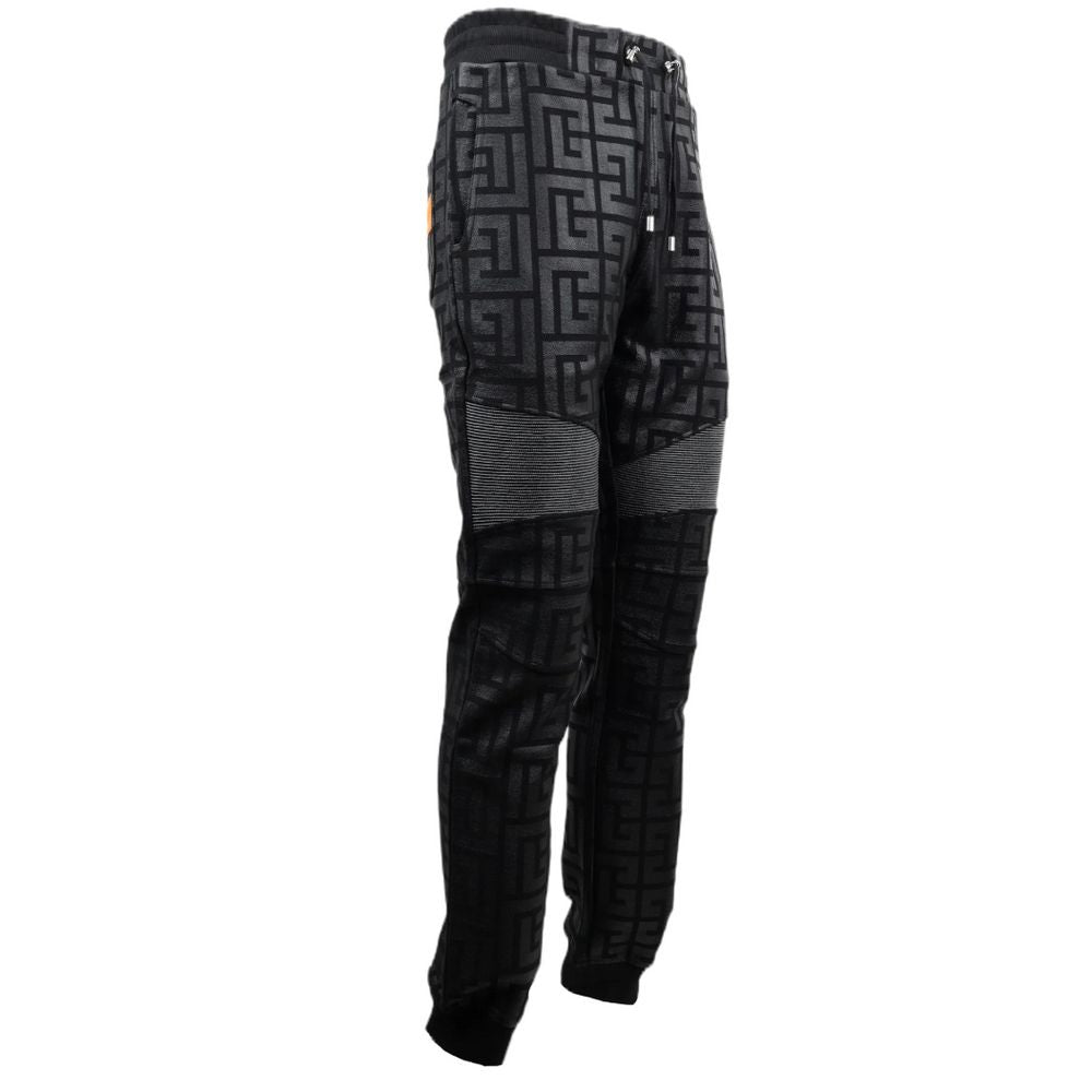 Balmain – Schwarze Jeans und Hose aus Baumwolle