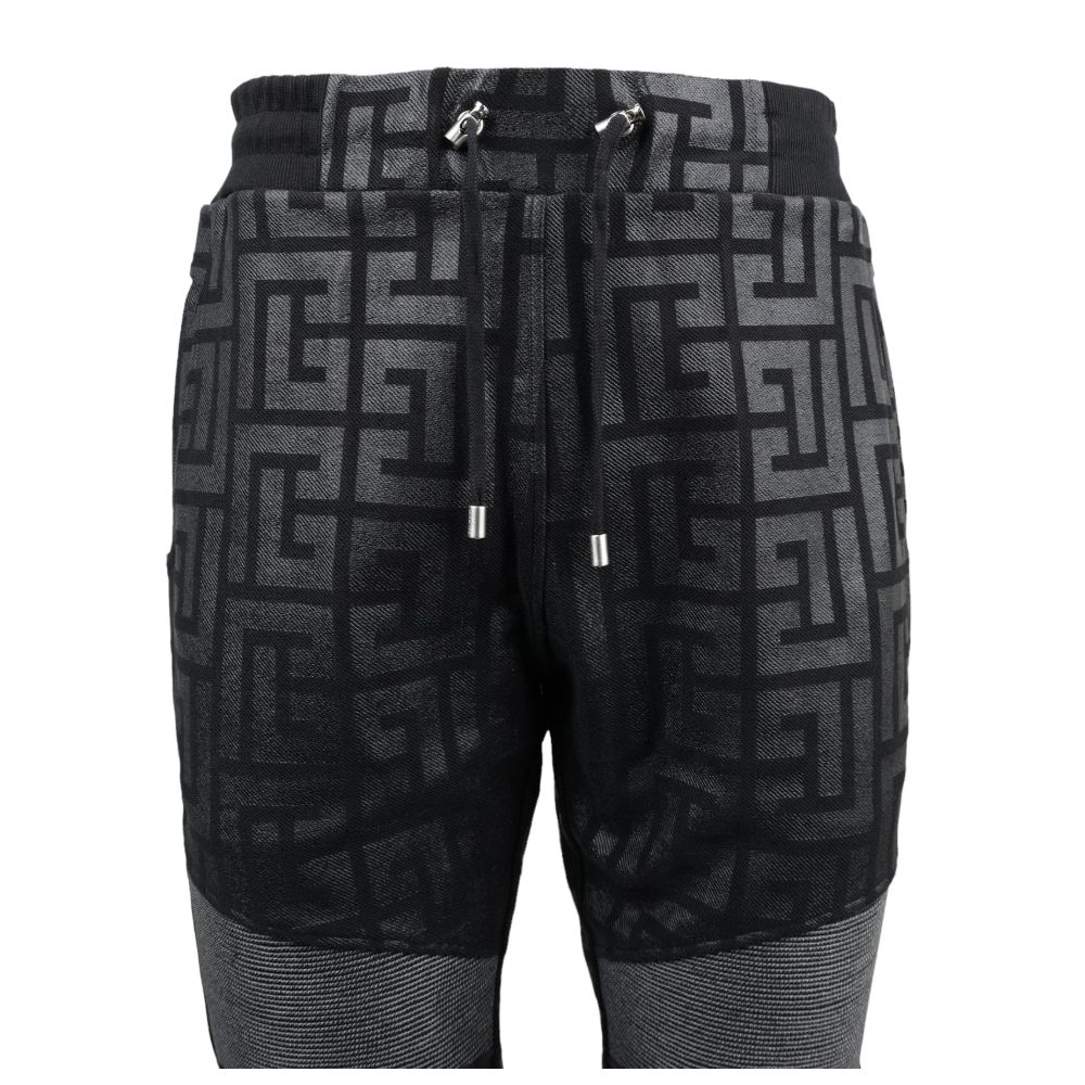 Balmain – Schwarze Jeans und Hose aus Baumwolle
