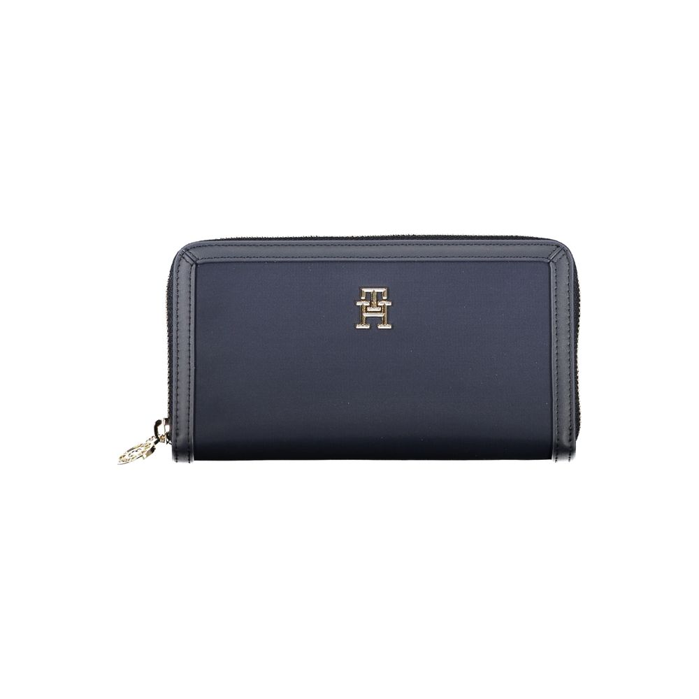 Portefeuille Tommy Hilfiger bleu en polyester pour femme