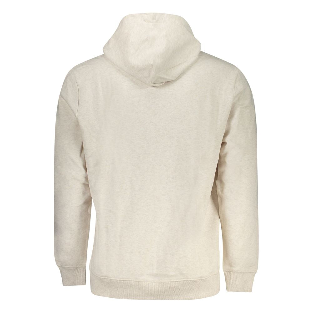 Sweat à capuche pour homme en coton beige Tommy Hilfiger