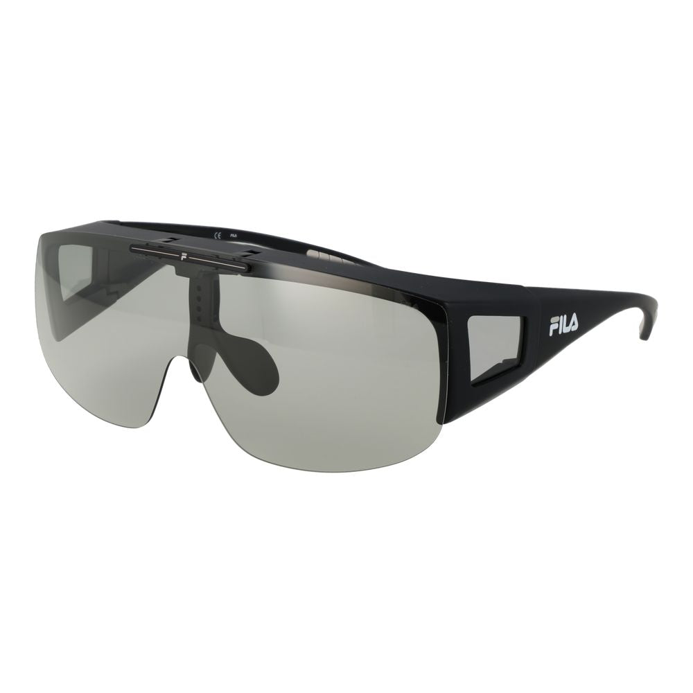 Lunettes de soleil en plastique noir Fila