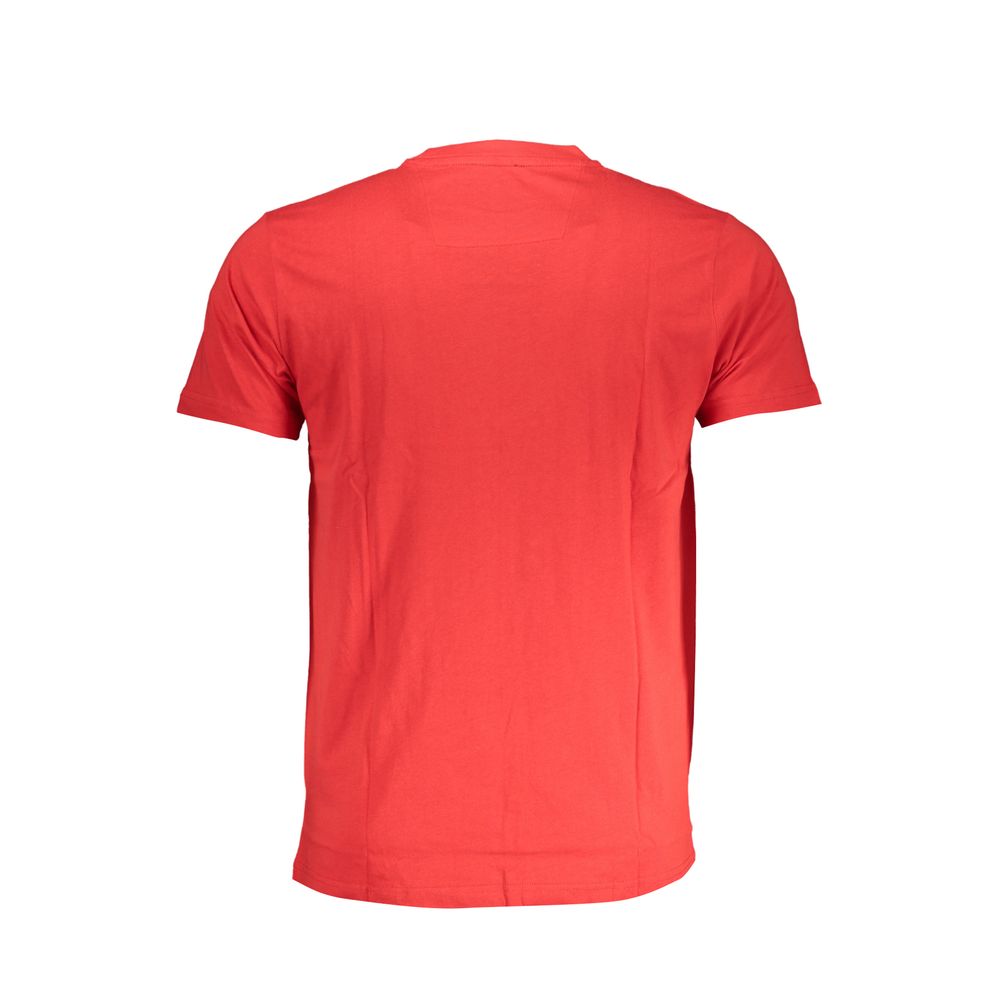 T-shirt en coton rouge Cavalli Class pour homme