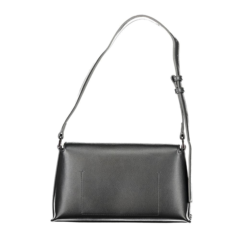 Calvin Klein Schwarze Polyester-Handtasche
