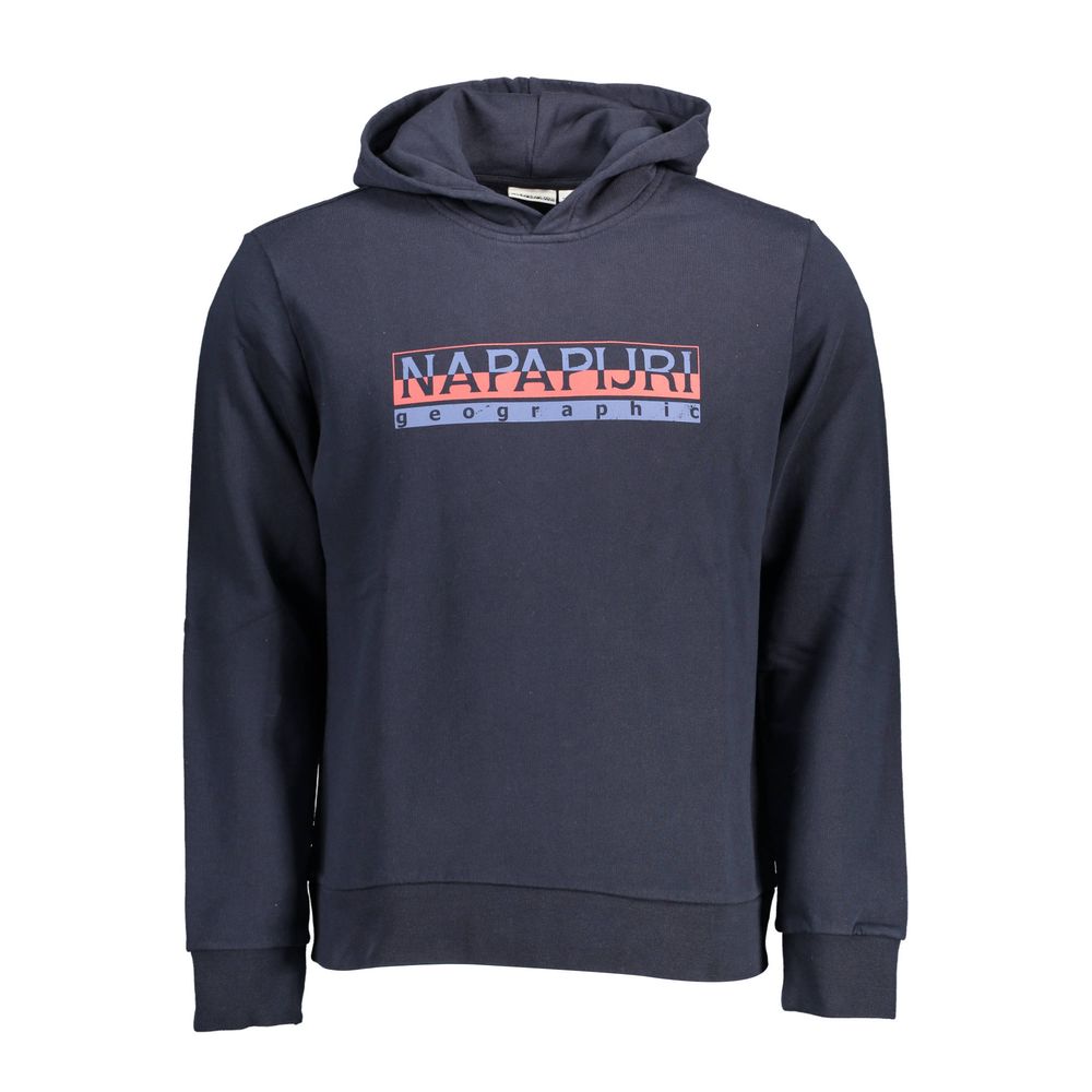 Sweat-shirt homme Napapijri en coton bleu