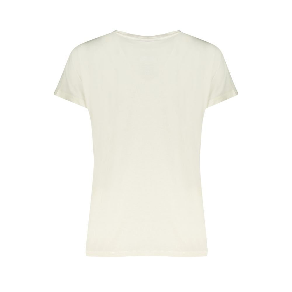T-shirt Femme North Sails Bianco en Coton Biologique