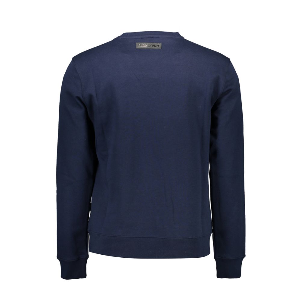 Sweat-shirt Plein Sport en coton bleu pour homme