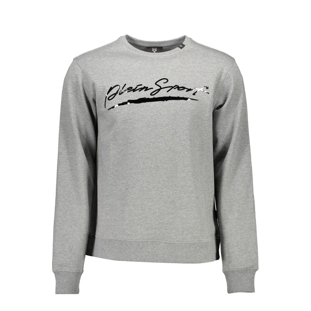 Plein Sport Gris Coton Hommes Sweatshirt