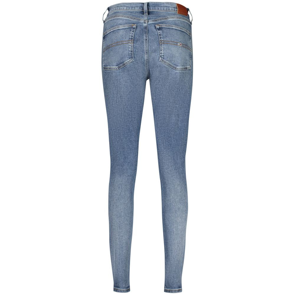 Jean Tommy Hilfiger en coton bleu pour femme