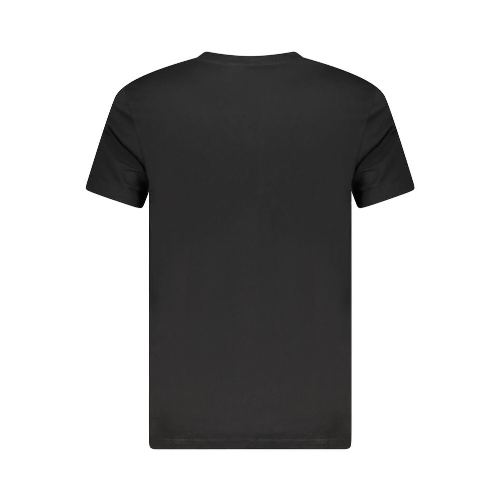T-shirt en coton noir Cavalli Class pour homme