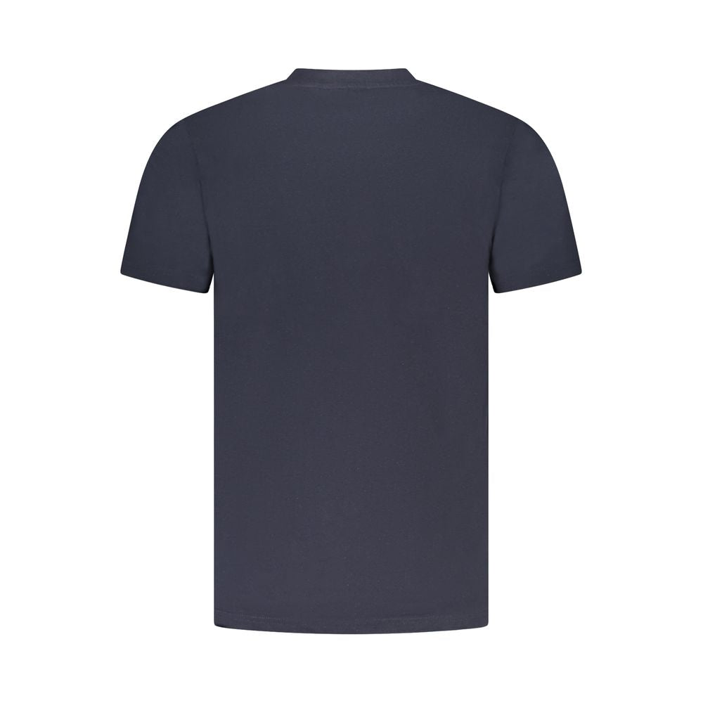 T-shirt homme Cavalli Class en coton bleu