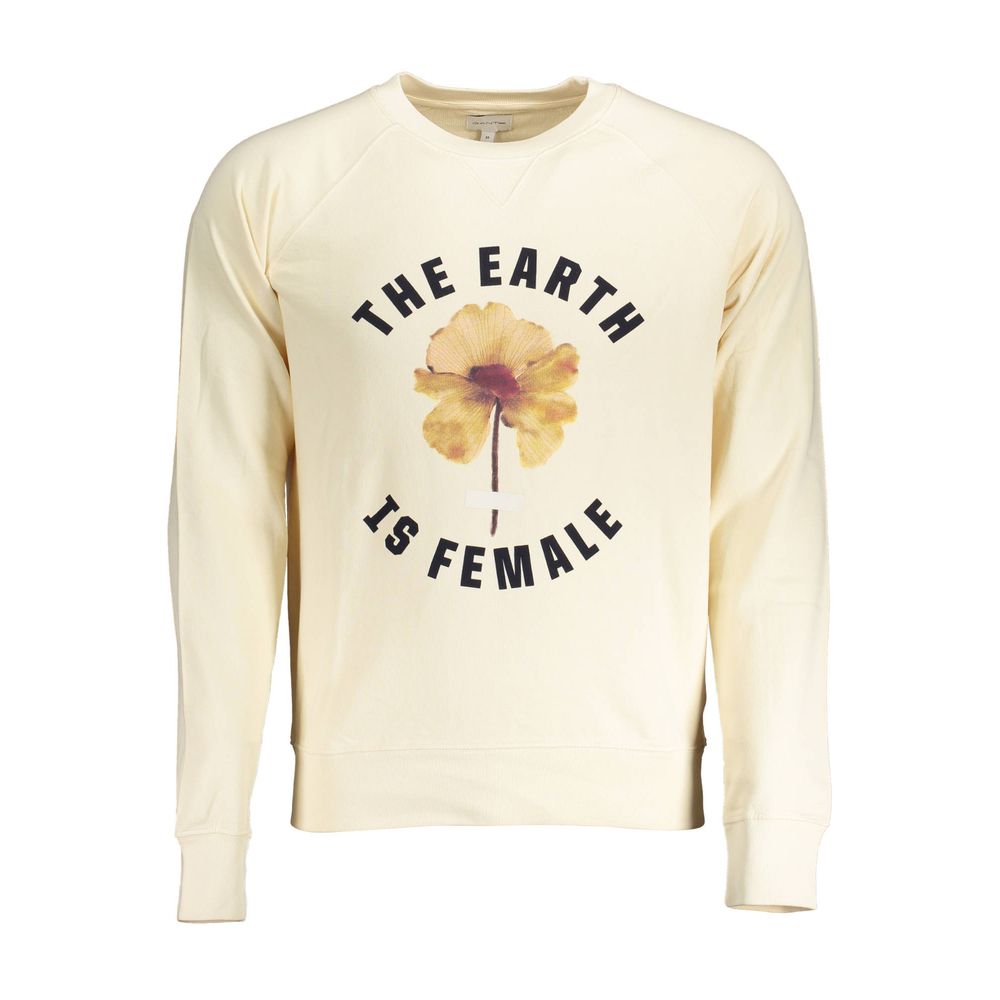 Gant Beige Herrenpullover aus Baumwolle