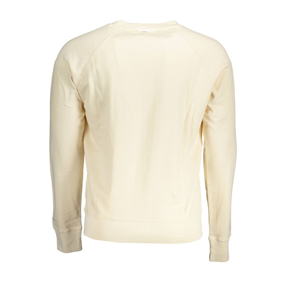 Gant Beige Herrenpullover aus Baumwolle