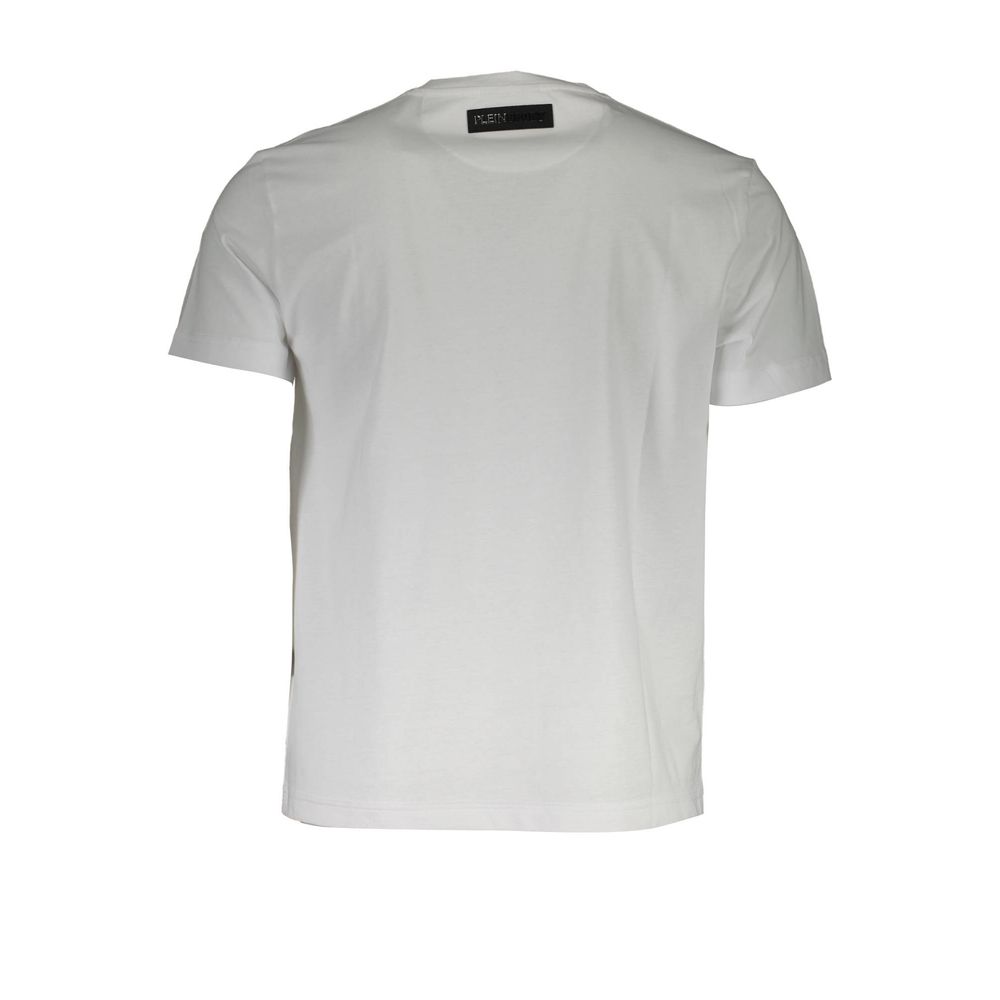 T-shirt Plein Sport en coton blanc pour homme