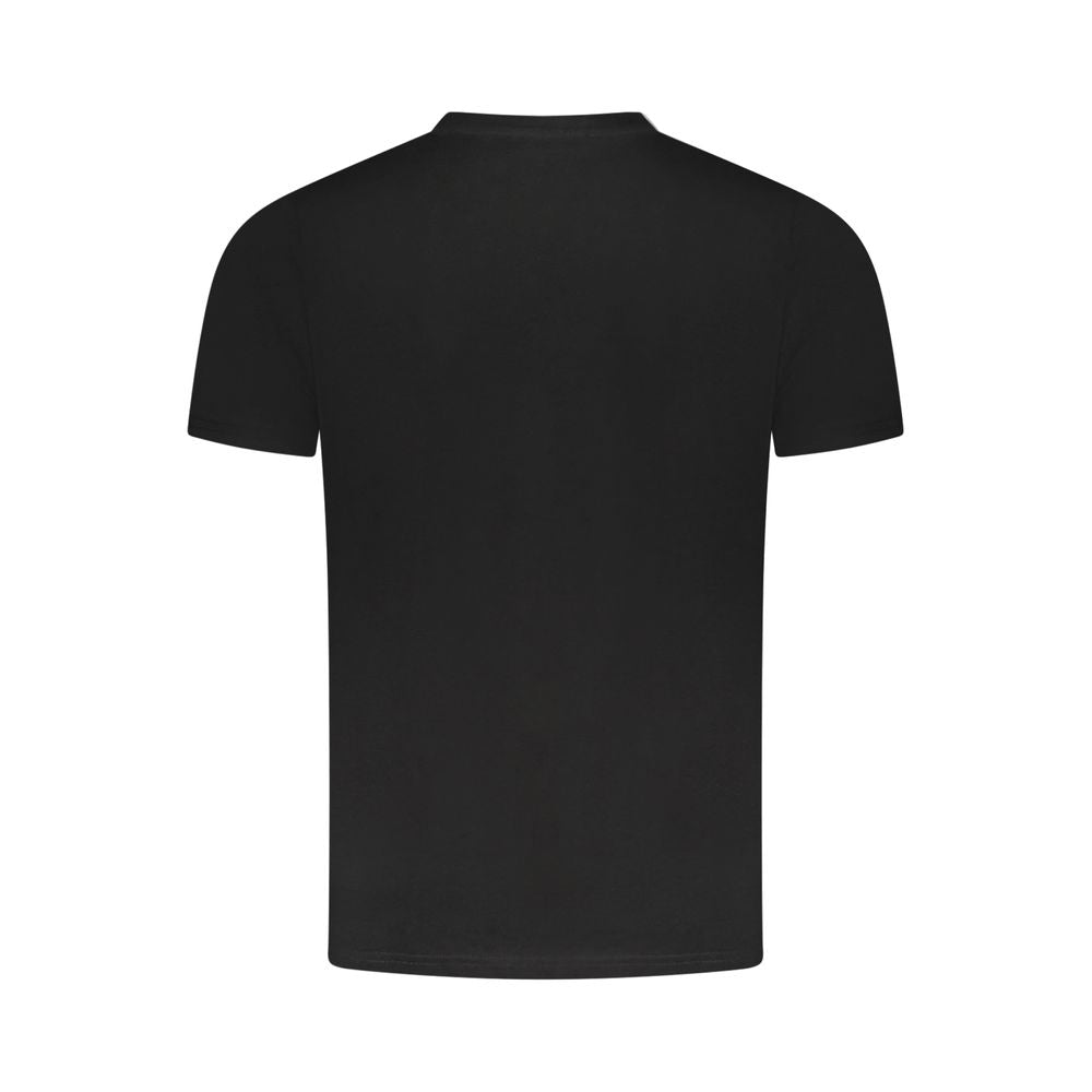 T-shirt en coton noir Cavalli Class pour homme