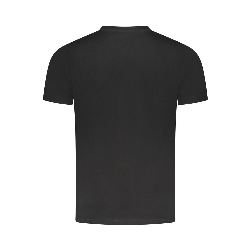 T-shirt en coton noir Cavalli Class pour homme