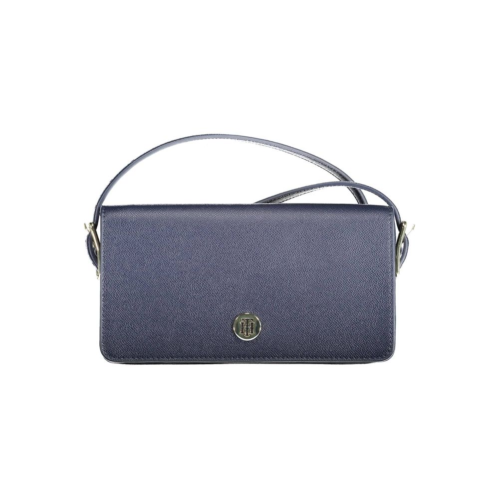 Tommy Hilfiger Damenhandtasche aus Polyethylen, Blau