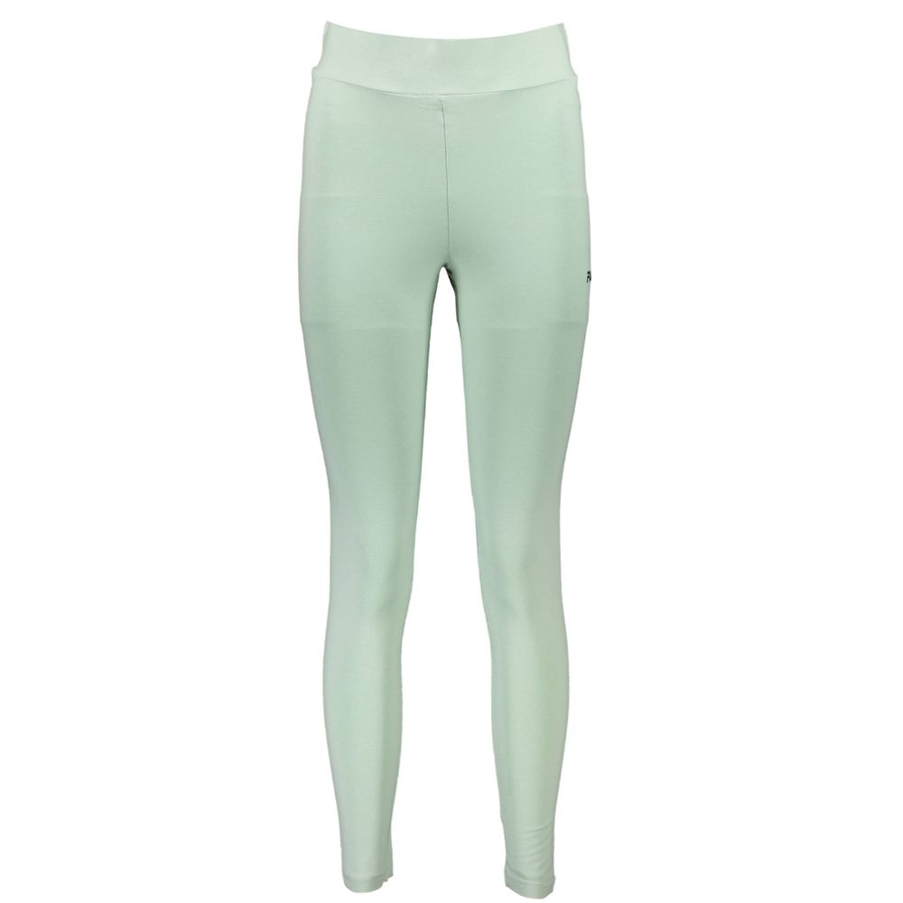 Legging femme Fila en coton vert