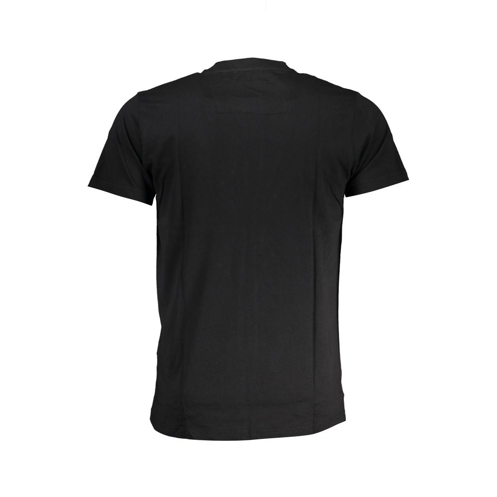 T-shirt en coton noir Cavalli Class pour homme