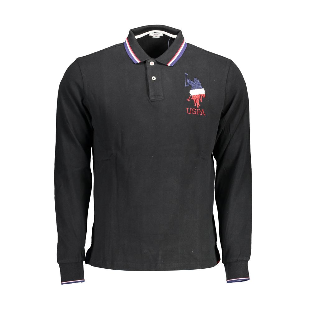 U.S. POLO ASSN. Polo Homme Coton Noir