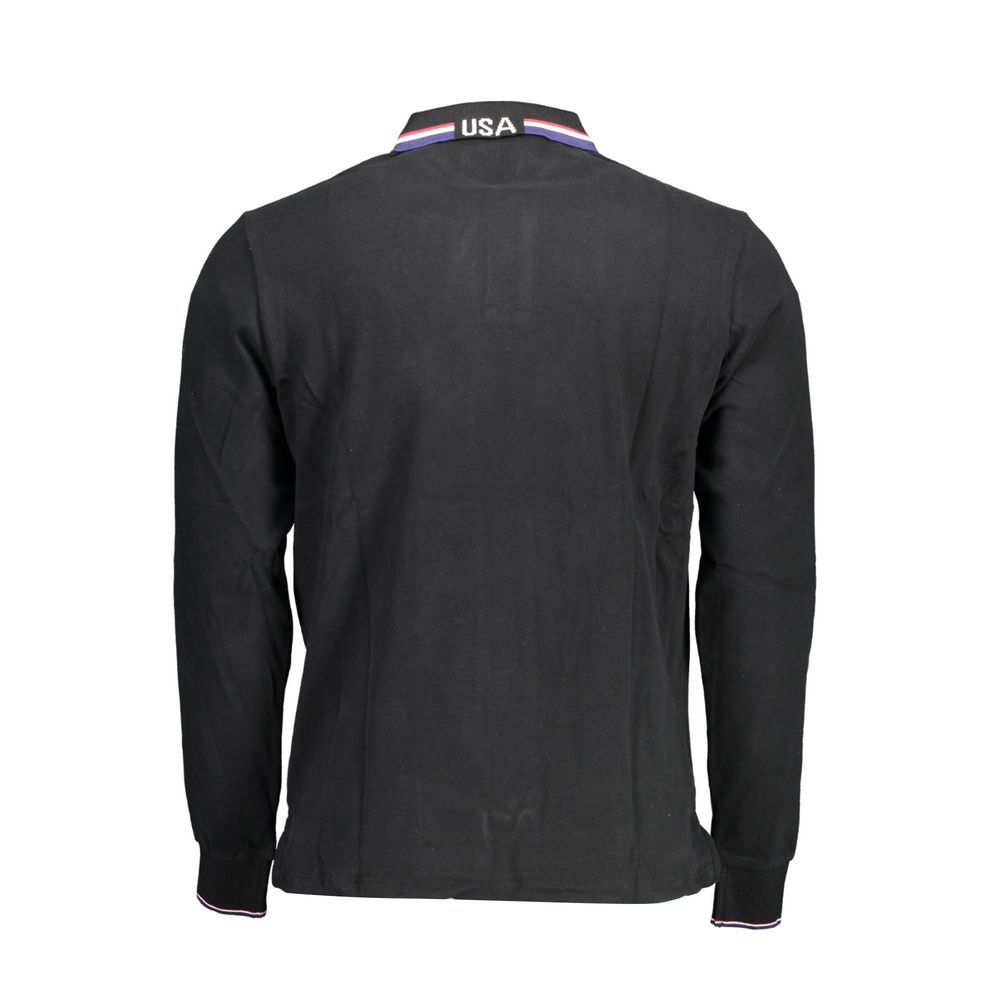 U.S. POLO ASSN. Polo Homme Coton Noir
