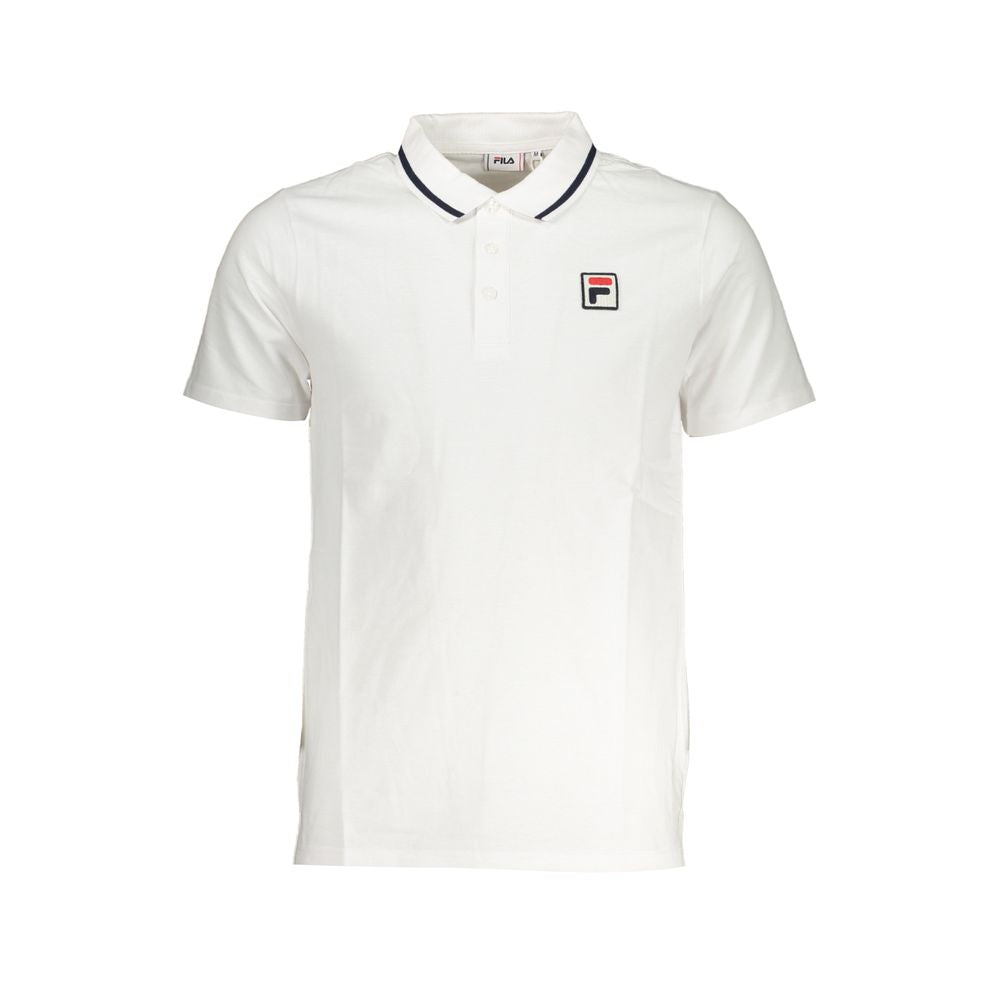 Polo Fila en coton blanc pour homme