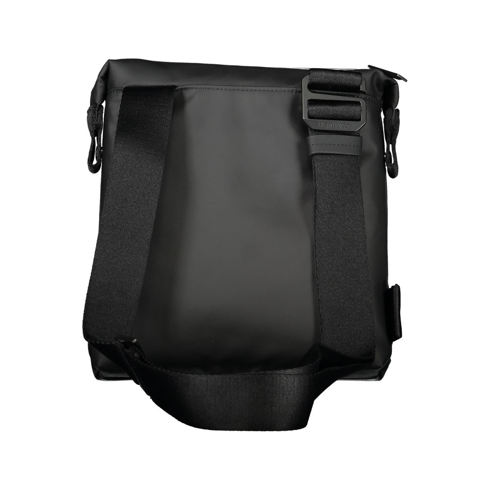 Sac bandoulière noir élégant Calvin Klein avec détails contrastés