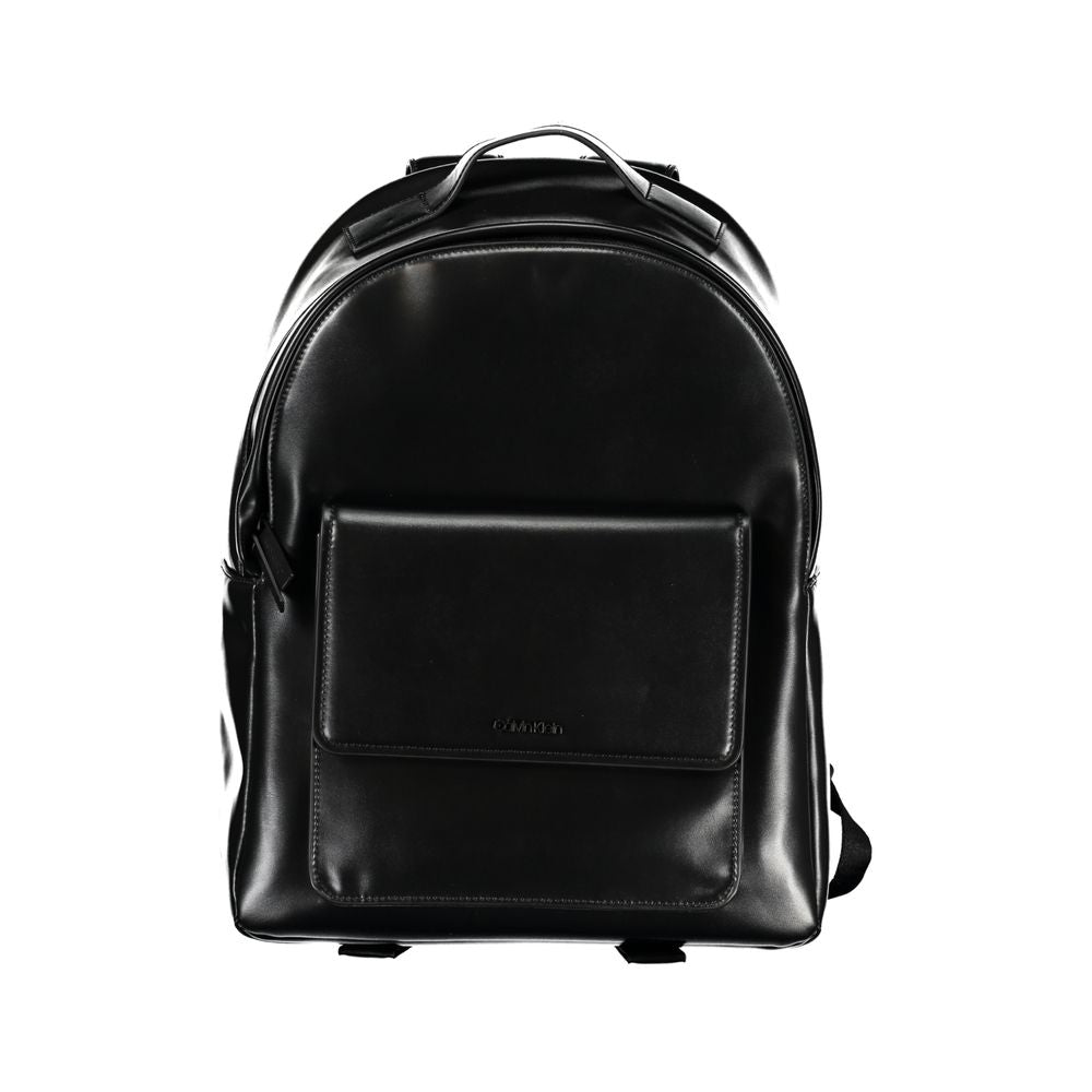 Sac à Dos Urbain Élégant Noir Calvin Klein avec Compartiment pour Ordinateur Portable
