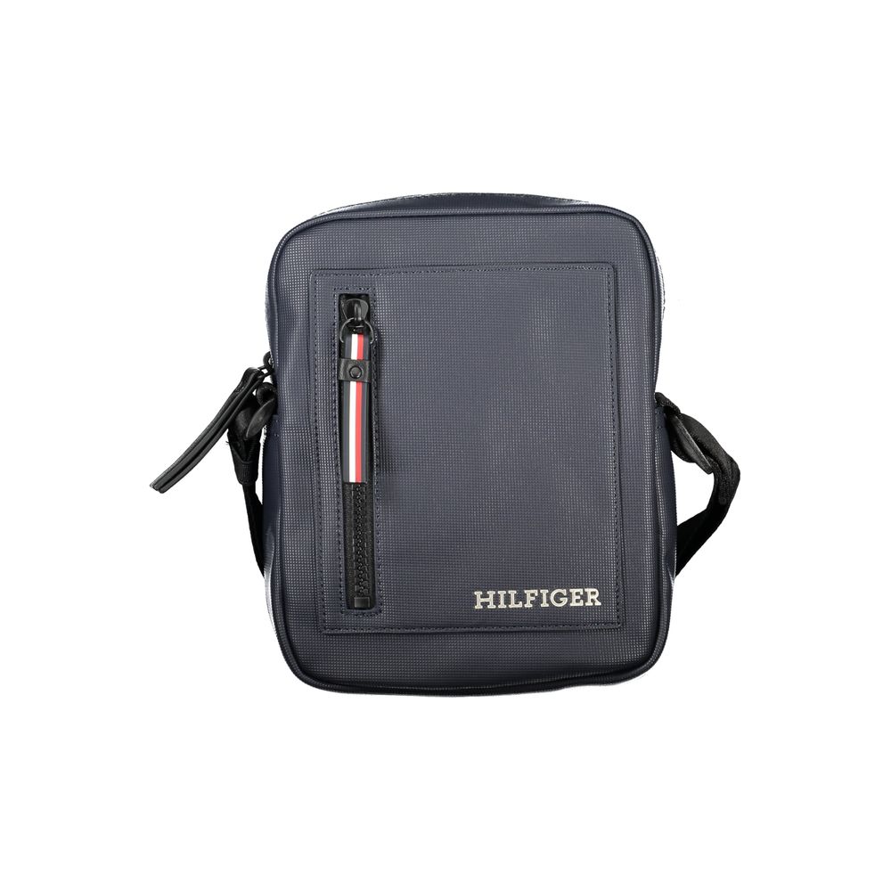 Sac bandoulière Tommy Hilfiger en polyuréthane bleu pour homme