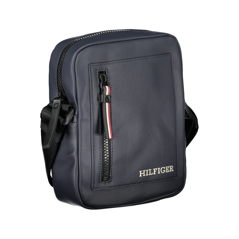 Sac bandoulière Tommy Hilfiger en polyuréthane bleu pour homme