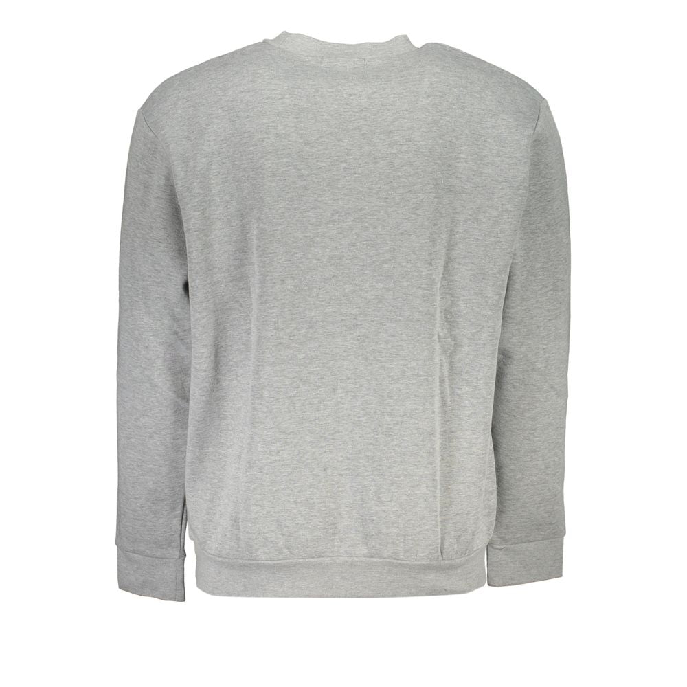 Pull en coton gris Cavalli Class pour homme